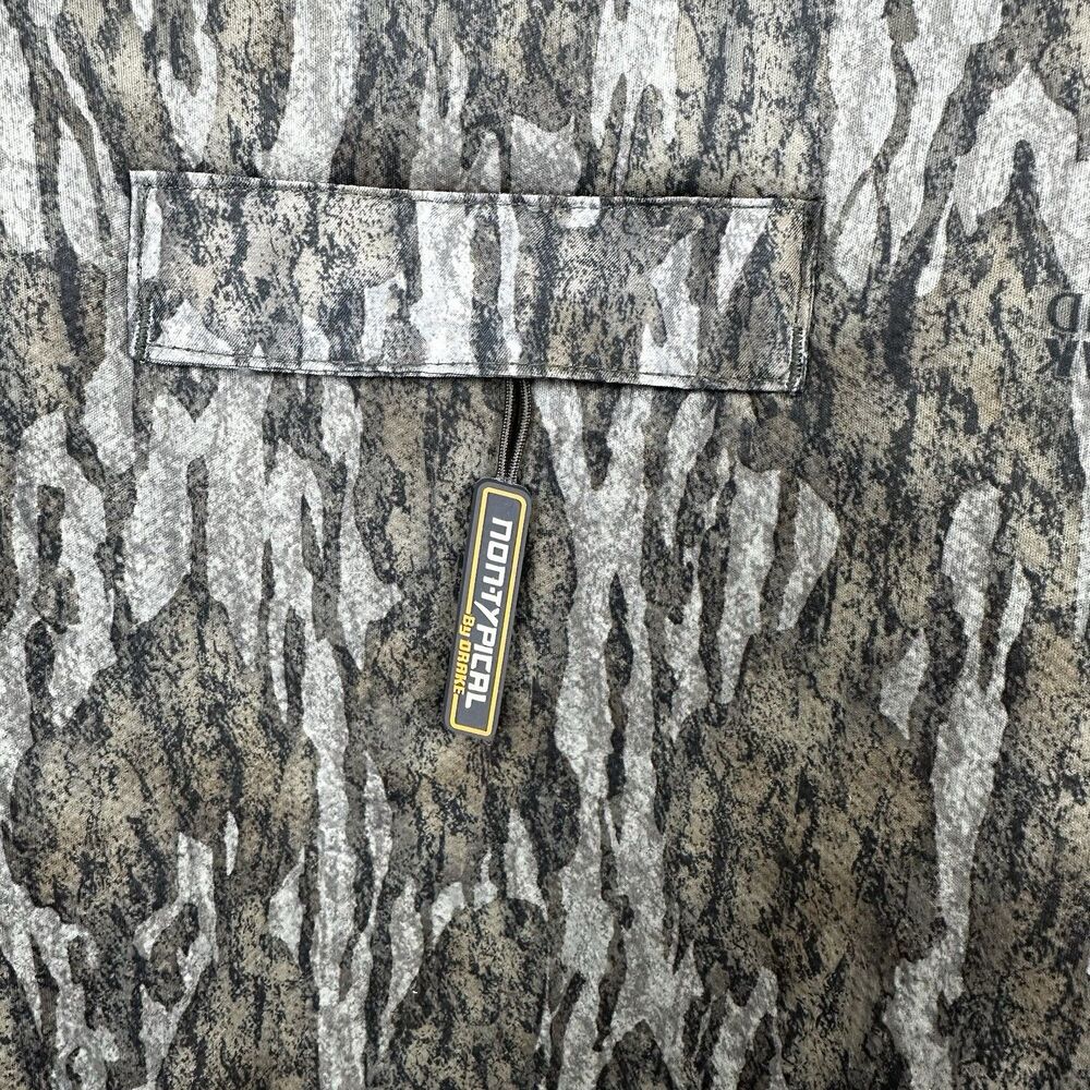 Drake Non-Typical Silencer Full Zip Jacket Mossy Oak Bottomland Mens Size 3XL - Picture 13 of 14